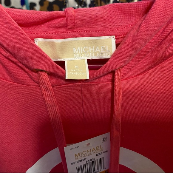 MICHAEL KORS HOODED SHORT SLEEVE SHIRT - Picture 6 of 8